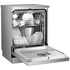 Hisense 60cm Freestanding Dishwasher Silver Steel HSBE15FS image NaN