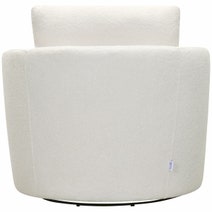 Kalona Toledo Ivory Swivel Armchair - 186SA-1P-TX3171 hero image