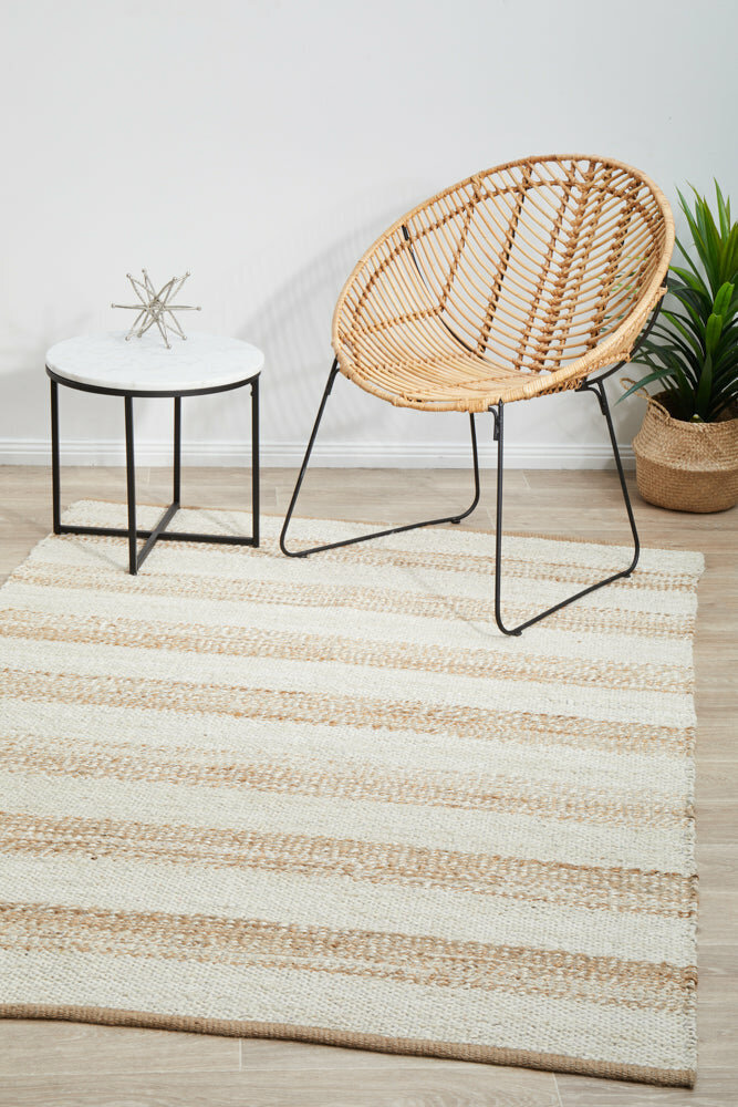 Rug Culture Nosa Large Natural & White Rug 280X190CM - NSA-555-NTWT-280X190 hero image