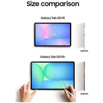 Samsung Galaxy Tab S10 FE Plus 256GB Wi-Fi Tablet Silver 11901339129 hero image