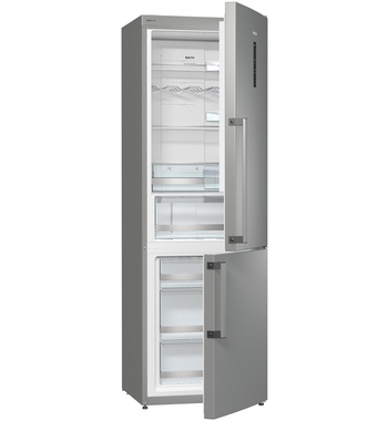Gorenje NRK6192TX 329L Bottom Mount Fridge