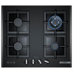 Bosch 60cm Series 6 Gas Cooktop Black Tempered Glass PPH6A6B21A hero image