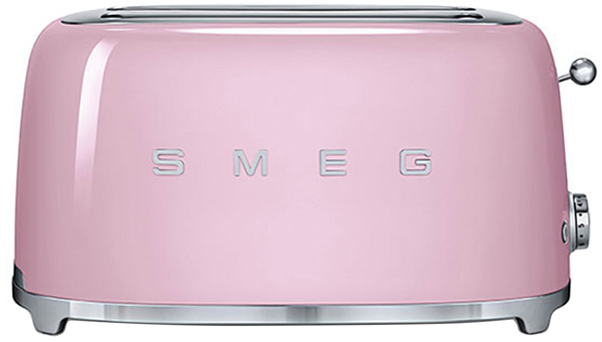 Pink 4 slice top toaster