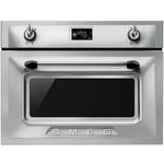 Smeg 45cm Victoria Aesthetic Compact Electric Built-In Combi-Steam Oven SFA4920VCX hero image