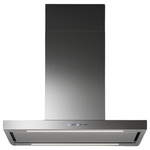 Falmec 90cm Plane NRS Plus Island Canopy Rangehood Stainless Steel F7PN90S2 hero image