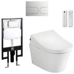 Toto RG Lite Wall Hung Smart Toilet Suite with S5 Package RGLITE-WH-S5 hero image