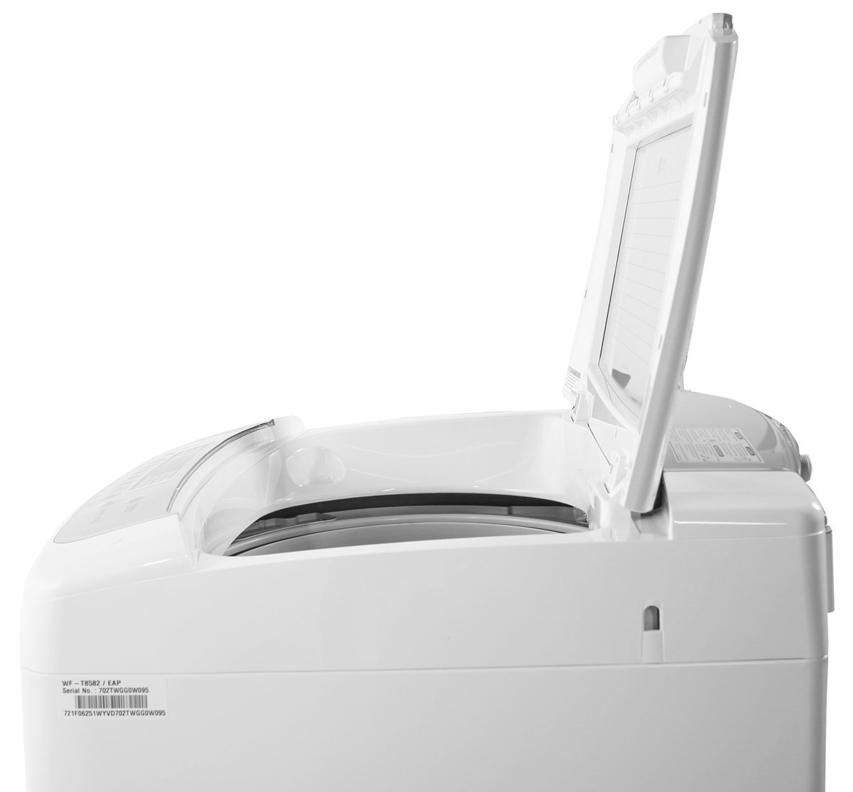 LG WF-T8582 8.5kg Top Load Washing Machine hero image