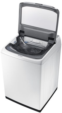 Samsung 13kg Activ DualWash Top Load Washing Machine WA13M8700GW hero image