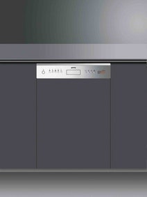Smeg DWAI315XT Semi Integrated Dishwasher hero image
