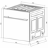 Artusi Slideout Dishwasher ADW5607B image NaN