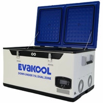 EvaKool 75L Down Under Dual Zone Portable Fridge/Freezer DU75-DZ hero image