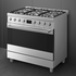 Smeg 90cm Classic Dual Fuel Freestanding Oven Stainless Steel CS9GMXA2 image NaN