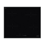 Smeg 60cm Universale Aesthetic Ceramic Cooktop SE464TB hero image