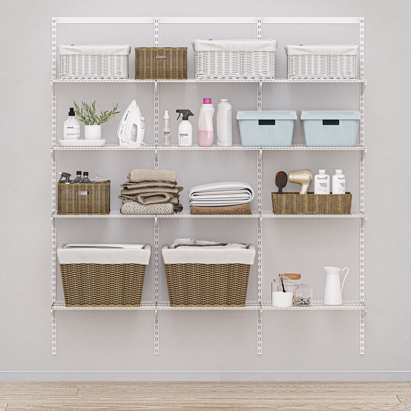 Elfa Classic Linen Closet - Wide 12082 | Appliances Online