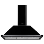 Smeg 90cm Victoria Aesthetic Black Canopy Rangehood KT90BLA hero image