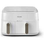 Philips 3000 Series 9L Dual Basket Airfryer XXL White NA353-10 hero image