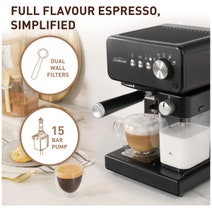 Sunbeam Prima Latte Espresso Machine Black EMP5100BKA hero image