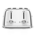Smeg 50's Style 4 Slice Toaster Chrome TSF03SSAU image NaN