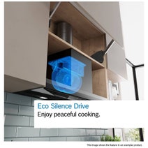 Bosch 90cm Series 8, Integrated RangeHood-Matt Black DBB98ET60A hero image