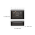 Chef CVE662WA 60cm Electric Built-In Double Oven image NaN