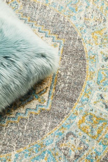 Rug Culture Century Medium Multi-coloured Rug 200X200CM - CEN-944-GREY-200X200 hero image