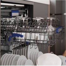 Westinghouse 60cm Dark Stainless Steel Freestanding Dishwasher WSF6608KXC hero image