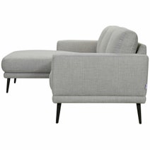 Kalona Breda Cement Three Seater Right Facing Chaise Sofa - 32732-RAF-FRD13 hero image