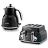 Delonghi CTZ4003BK-KBZ2001BK Scultura Toaster & Scultura Kettle Pack image NaN