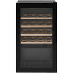 Omega 34 Bottle Freestanding Single Zone Wine Cabinet Black OCWFS34SB hero image