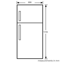 Electrolux ETE4607SA-L 460L Top Mount Fridge hero image