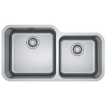 Franke Bell 1.3/4 Bowl Undermount Sink BCX1204235B hero image