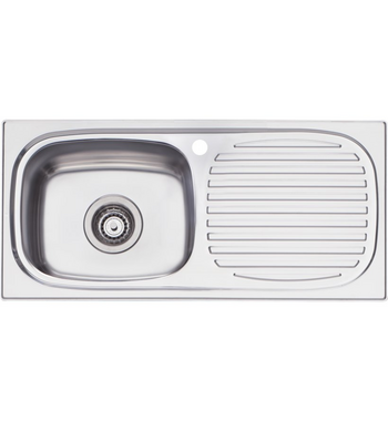 Oliveri MR501 Martini Single Bowl Right Hand Drainer Sink product image