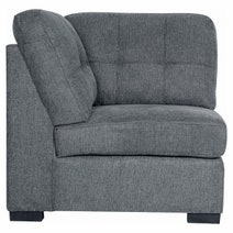 Ostro Hunter Modular Lounge with Storage Ottoman Charcoal Y401MODBEL39 hero image