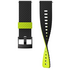 Suunto 24mm Urban 3 Silicone SmartWatch Strap Black/Lime 5376487 image NaN