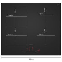 Siemens iQ500 60cm combiZone Induction Cooktop ED61AHSC1E hero image