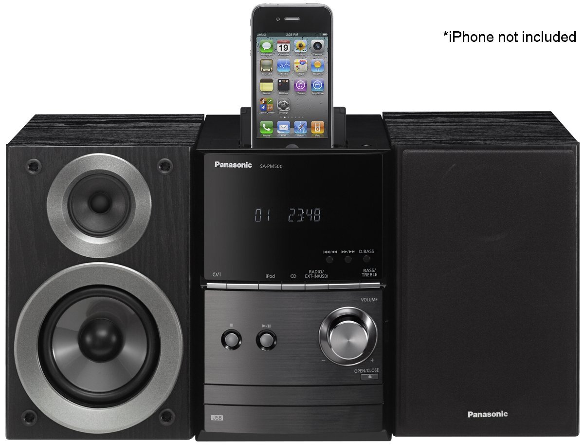 Panasonic sa pm500コンポ パナソニック SA-PM500 USBコンポ CD不可 リモコン付き Panasonic CD