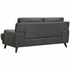 Kalona Burn Charcoal Two Seater Sofa - 2180-2P-HH8337 image NaN