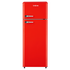 Linarie Valloire 209L Red Retro Top Mount Fridge - Manual Defrost LK200DDRED image NaN