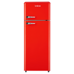 Linarie Valloire 209L Red Retro Top Mount Fridge - Manual Defrost LK200DDRED hero image