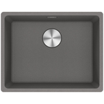 Franke Maris 520mm Single Bowl Undermount Sink with Extension Drainer Stone Grey MRG110-52SG-FPC hero image