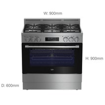 Beko BFC918GMX 90cm Freestanding Dual Fuel Oven/Stove hero image