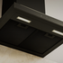 Haier 60cm 600 Series Wall Mounted Canopy Rangehood Black HC60BMB2 image NaN