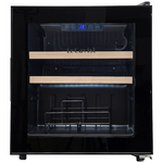 LeCavist 14 Bottle Wine Cabinet Single Zone Black LEK14PV hero image