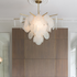 CTO Lighting Nimbus Medium Chandelier Light - Satin Brass NIMCHMSBFG image NaN