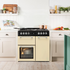 Beko 90cm Multifunction Dual Fuel Cream Freestanding Oven/Stove BRC916GMB-C image NaN