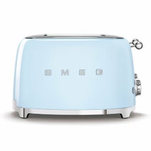 Smeg Temperature Control Kettle and Four Slice Toaster Breakfast Pack Pastel Blue KLF04PBAUTSF03PBAU hero image