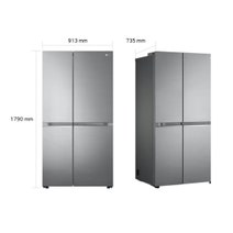 LG 655L Side by Side Fridge GS-B655PL hero image
