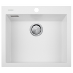 Oliveri Santorini Grande Topmount Sink White ST-WH1561-OF hero image