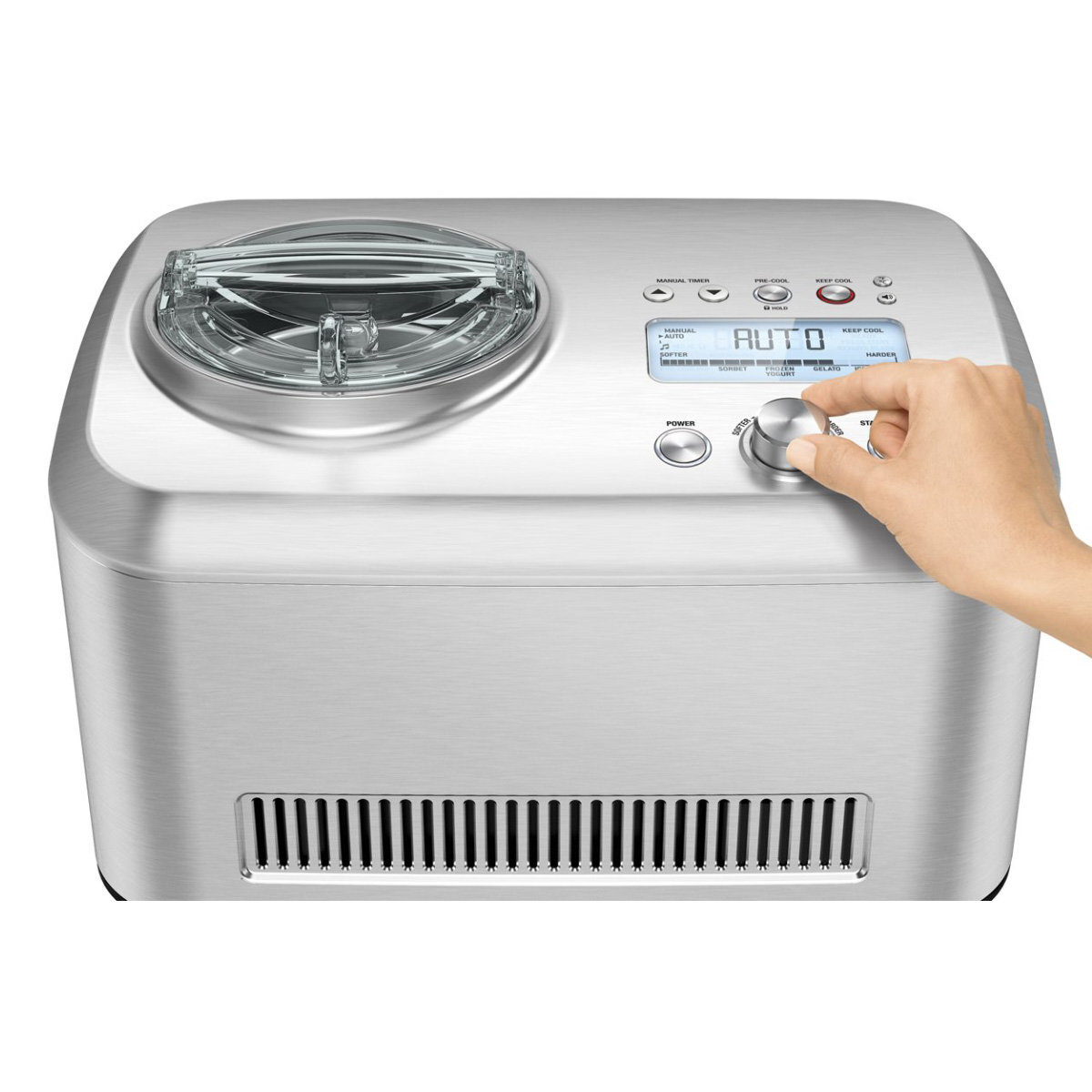 Breville BCI600BSS the Smart Scoop Ice Cream Maker