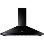 Falcon 90cm Traditional Canopy Rangehood Black FALHDCP90BC hero image